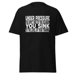 Under pressure